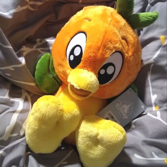 Disney Orange Bird Stuffed Plush - Picture 1 of 1